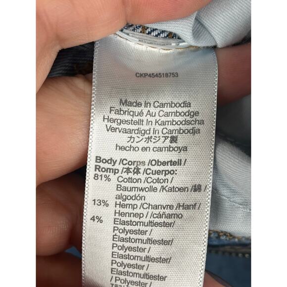 Madewell 10" High-Rise skinny crop jeans, size 29 - Picture 4 of 11